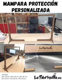 Mampara Protección Comercio...