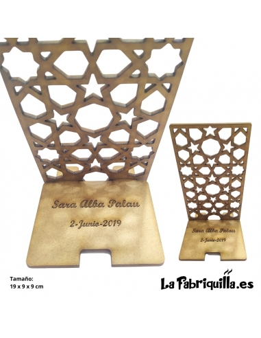 Soporte para smartphone en madera |...