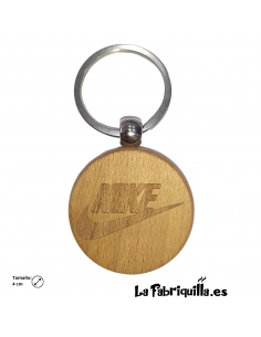 Llavero Redondo Madera... 2