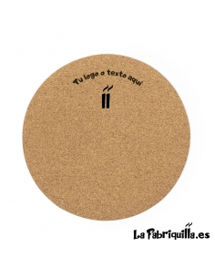 Alfombrilla para Ratón en Corcho Natural Personalizable La Fabriquilla 2