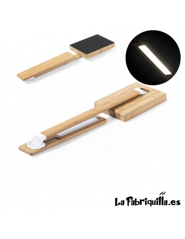 Lámpara Led con Cargador Inalámbrico para Teléfonos La Fabriquilla