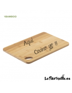 Tabla de Cortar en Bambú Personalizada La Fabriquilla