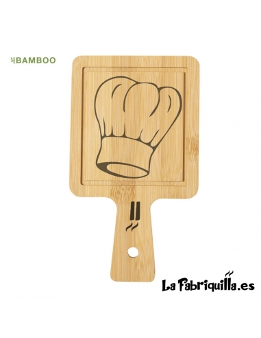 Tabla de Cocina en Bambú para Presentación Personalizada La Fabriquilla