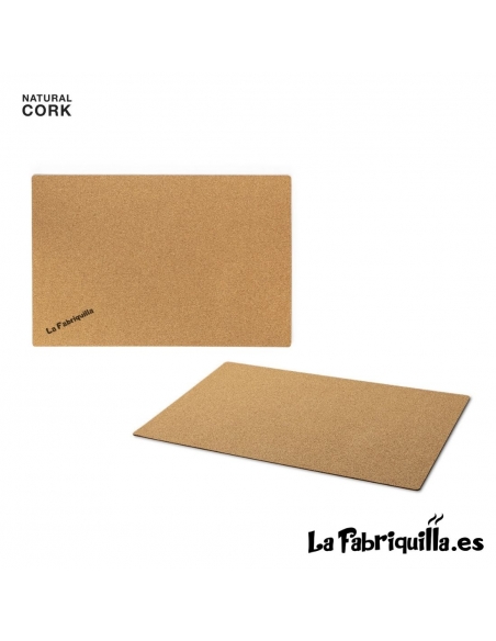 Alfombrilla Sobremesa en Corcho Natural Extra Grande